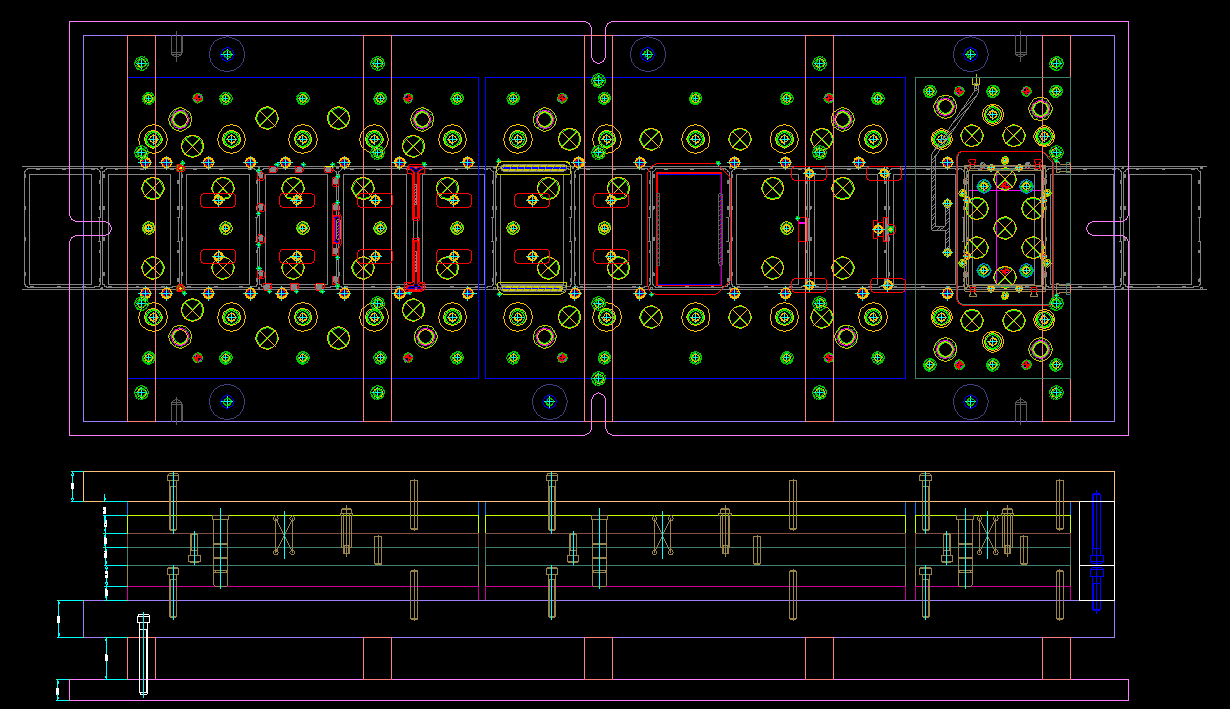 五金模具设计学员作品